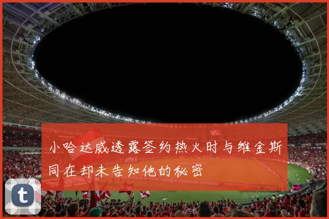 小哈达威透露签约热火时与维金斯同在却未告知他的秘密